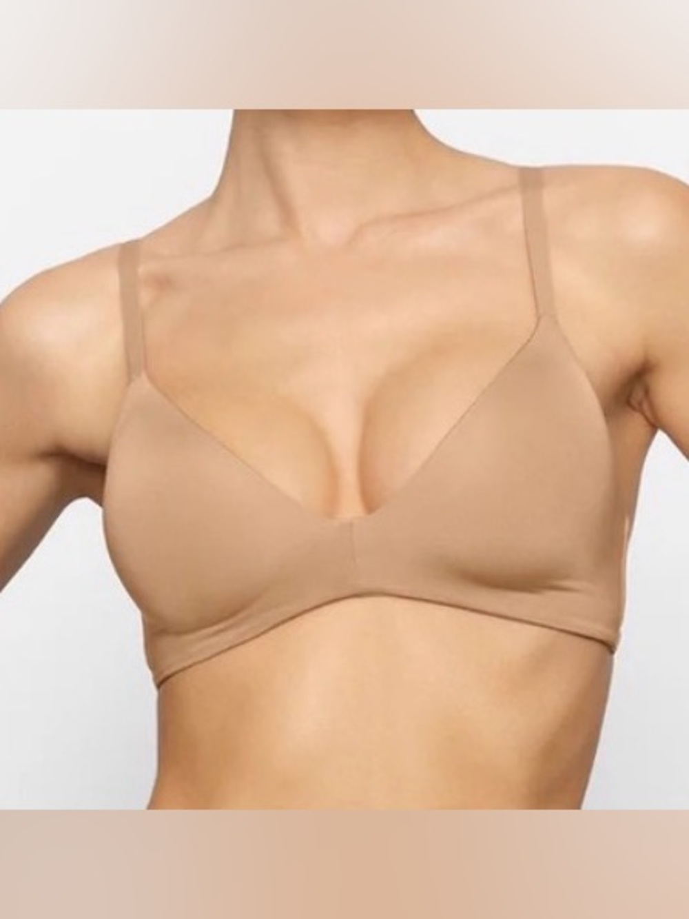 💛 SKIMS Wireless Form Lightly Lined Bra | Ochre | 34DDD | NWT 🏷️